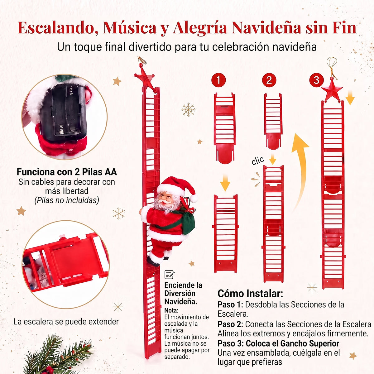 Papa Noel Escalador